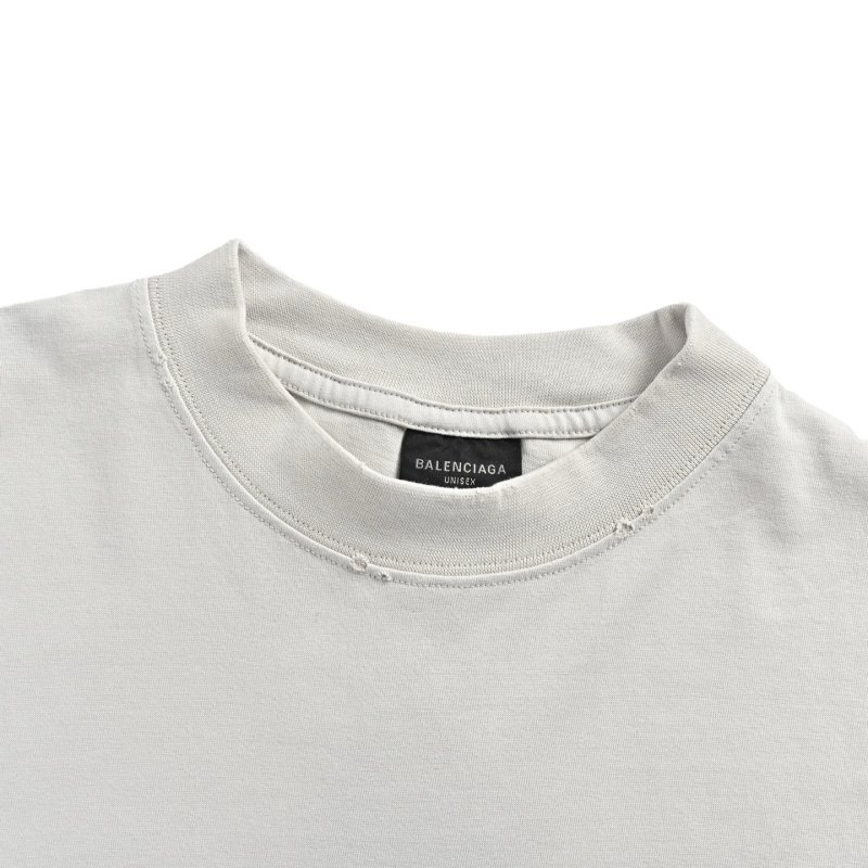 Balenciaga White Logo T-Shirt view