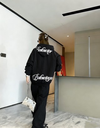 Chrome Hearts Black Logo Bomber Jacket view 4