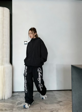 Chrome Hearts Black Logo Bomber Jacket view 5