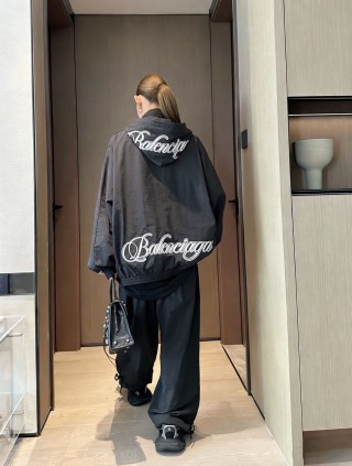 Chrome Hearts Black Logo Bomber Jacket view 7