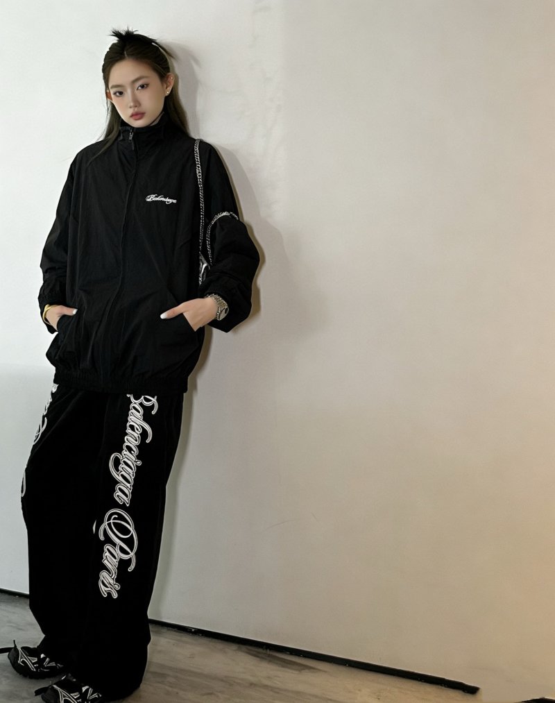 Chrome Hearts Black Logo Bomber Jacket view