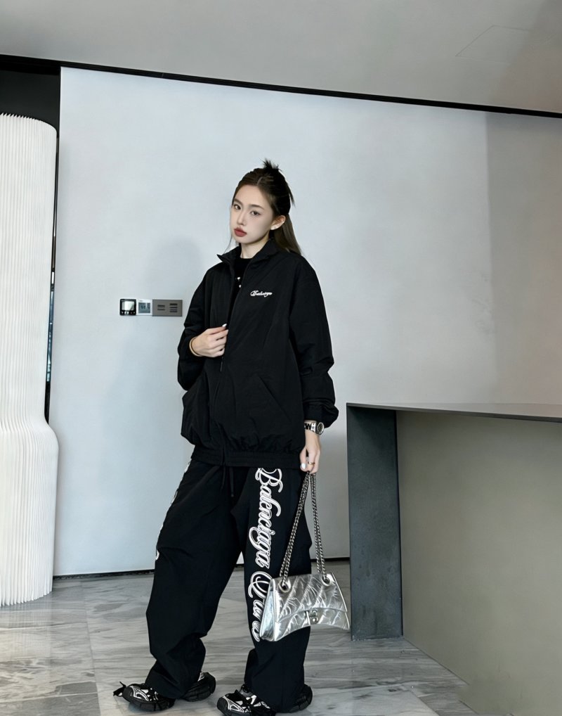 Chrome Hearts Black Logo Bomber Jacket view