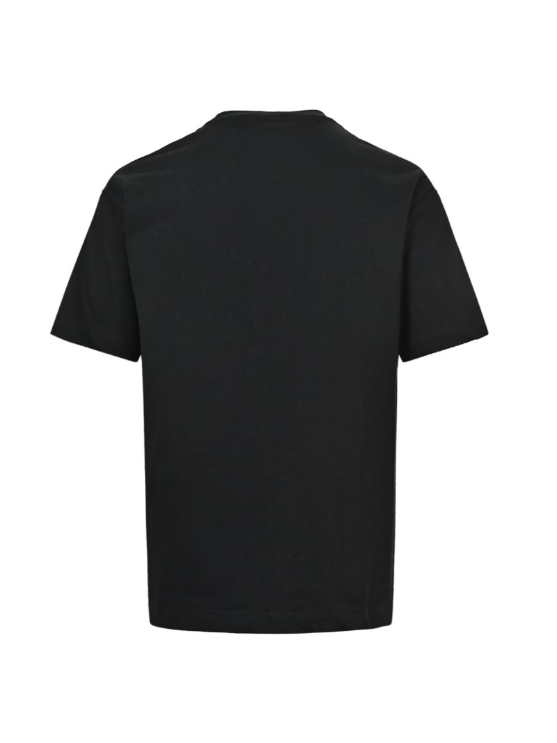 Dior Black Embroidered Logo T-Shirt view