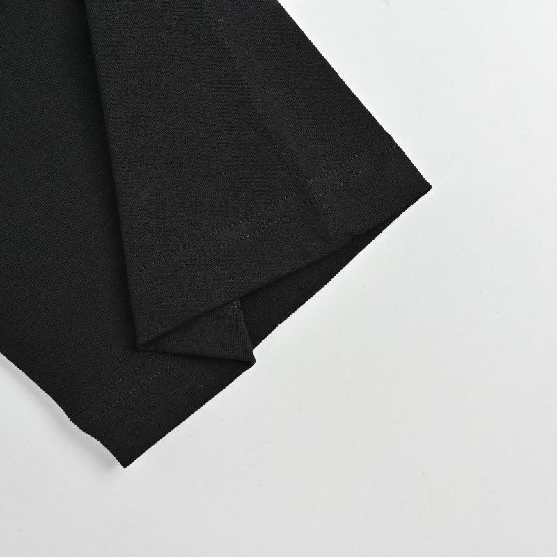 Dior Black Embroidered Logo T-Shirt view