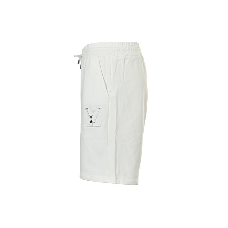 Louis Vuitton White Logo Shorts view