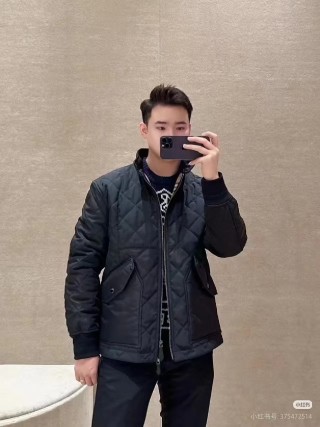 Black Quilted Puffer Jacket view 8