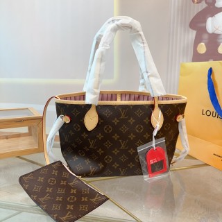 Louis Vuitton Neverfull PM Monogram Canvas Tote Bag view 5