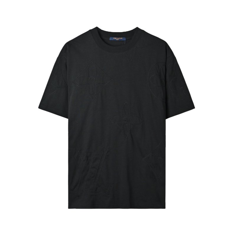 Black Oversized Crewneck Short Sleeve T-Shirt view