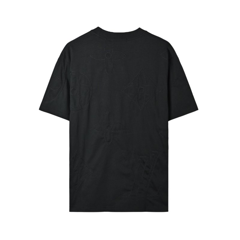 Black Oversized Crewneck Short Sleeve T-Shirt view