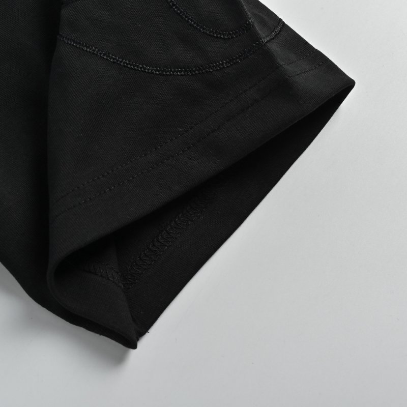 Black Oversized Crewneck Short Sleeve T-Shirt view