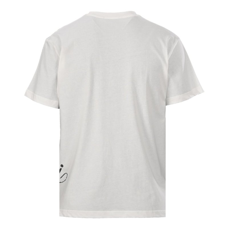 Gucci White Script Logo Short Sleeve T-Shirt view