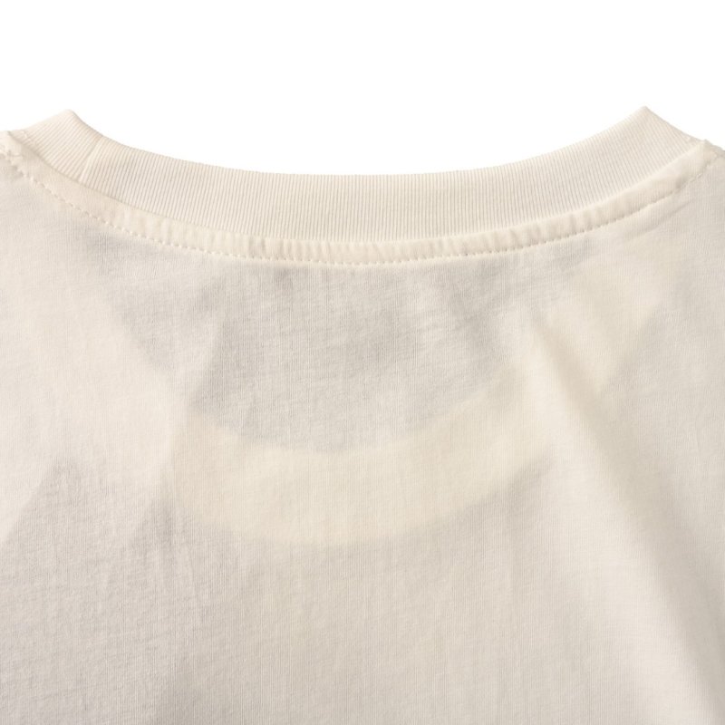 Gucci White Script Logo Short Sleeve T-Shirt view