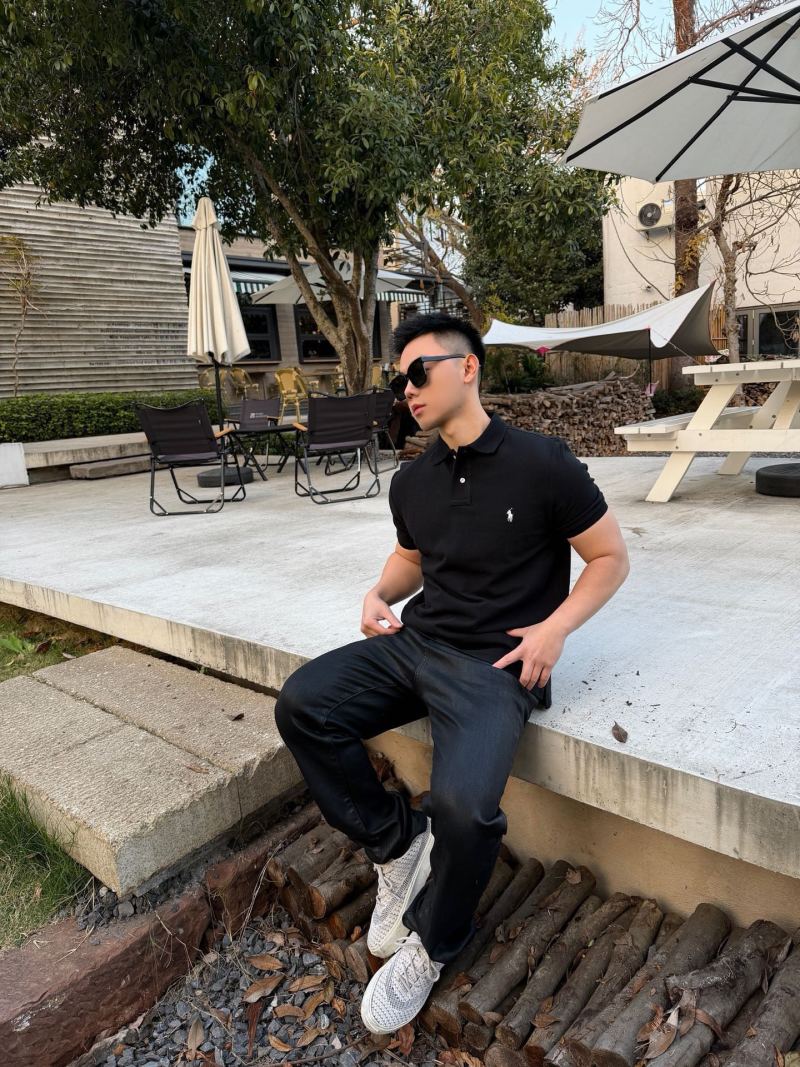 Ralph Lauren Classic Fit Polo Shirt Black view