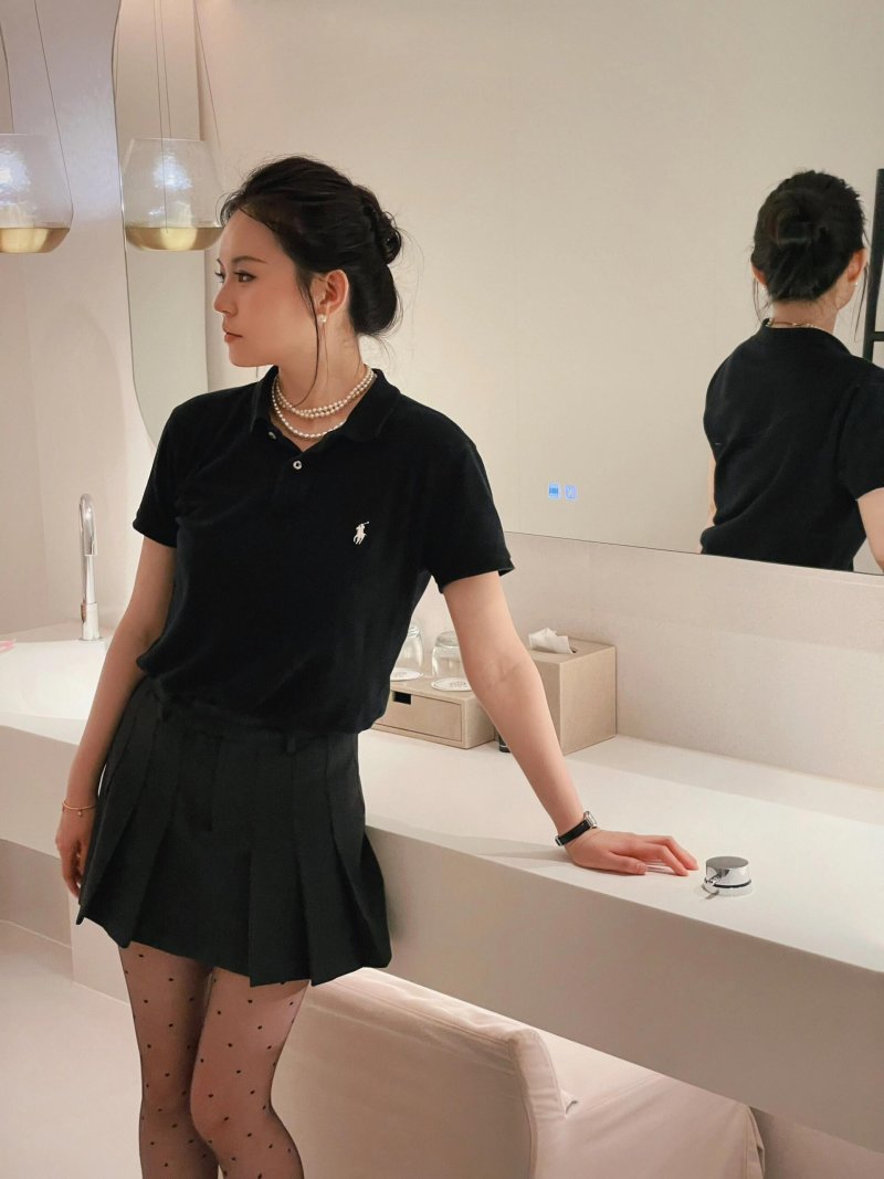 Ralph Lauren Classic Fit Polo Shirt Black view