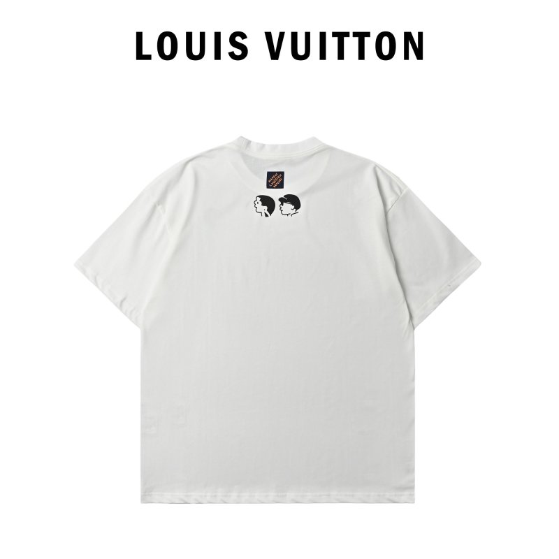 White Oversized Graphic Print Short Sleeve T-Shirt view