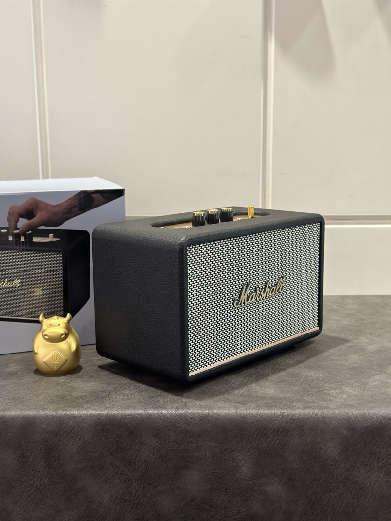 Marshall Acton III Bluetooth Speaker Black & Gold view