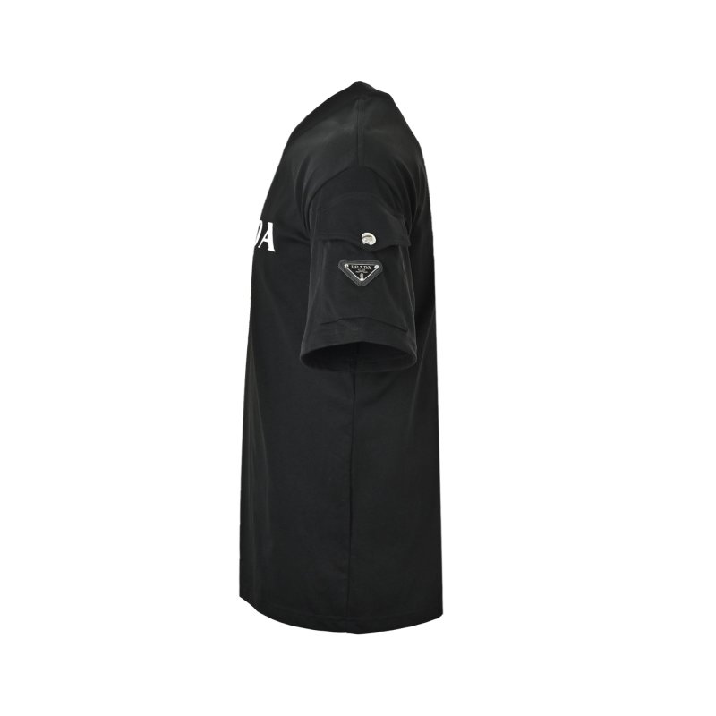 Prada Black Logo T-Shirt view