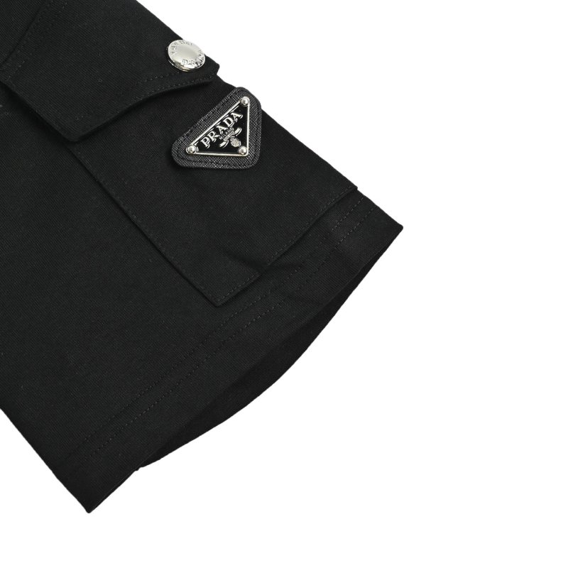 Prada Black Logo T-Shirt view