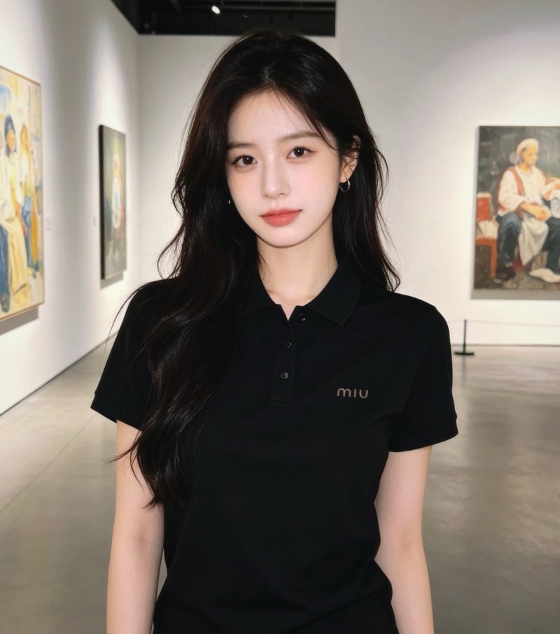 Miu Miu Black Short Sleeve Polo Shirt view
