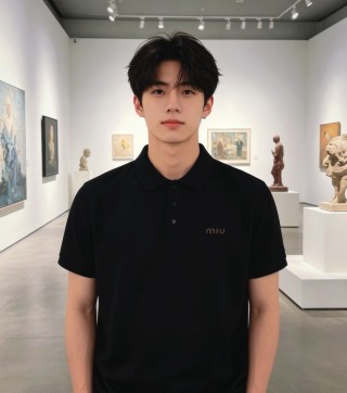 Miu Miu Black Short Sleeve Polo Shirt view 5