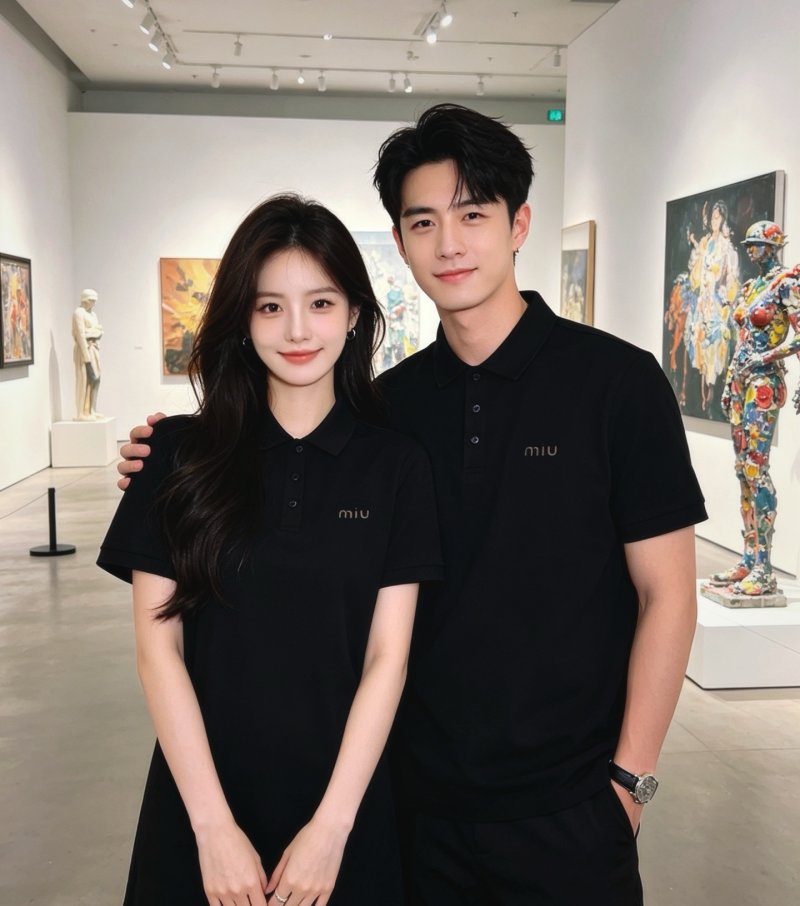 Miu Miu Black Short Sleeve Polo Shirt view