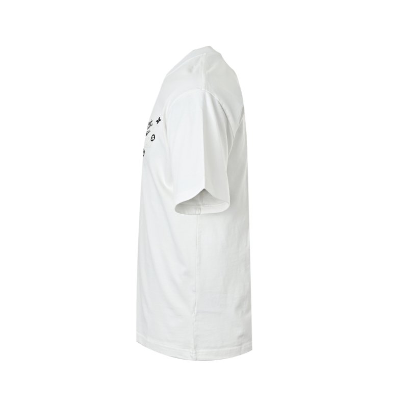 Louis Vuitton Monogram Embroidered White T-Shirt view