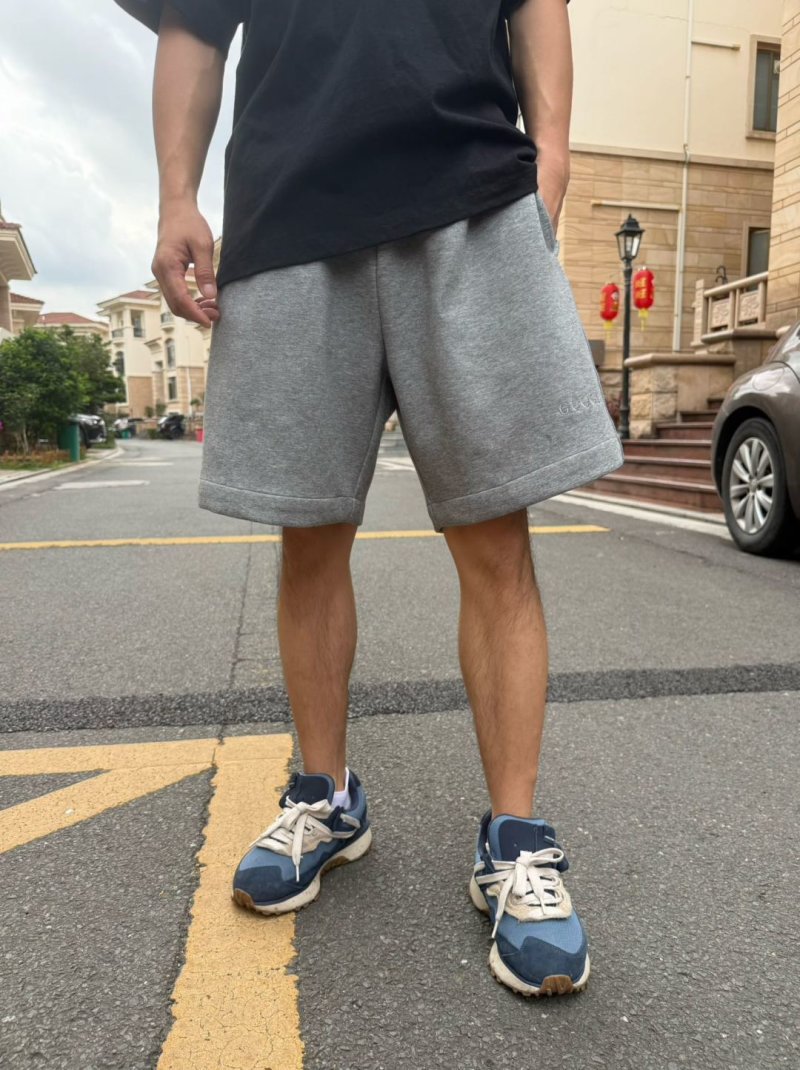 Grey Essentials Shorts – Premium Comfort Fit