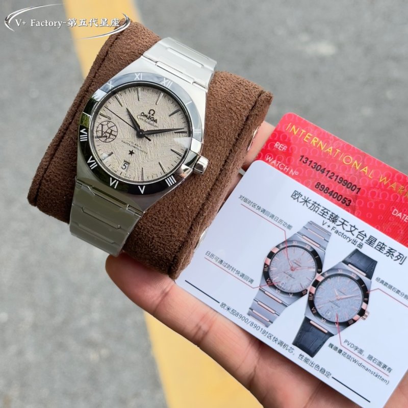 Omega Constellation 41mm Chronometer Steel Watch view