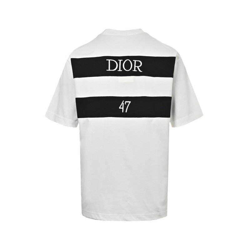 Dior 47 White Short Sleeve T-Shirt view