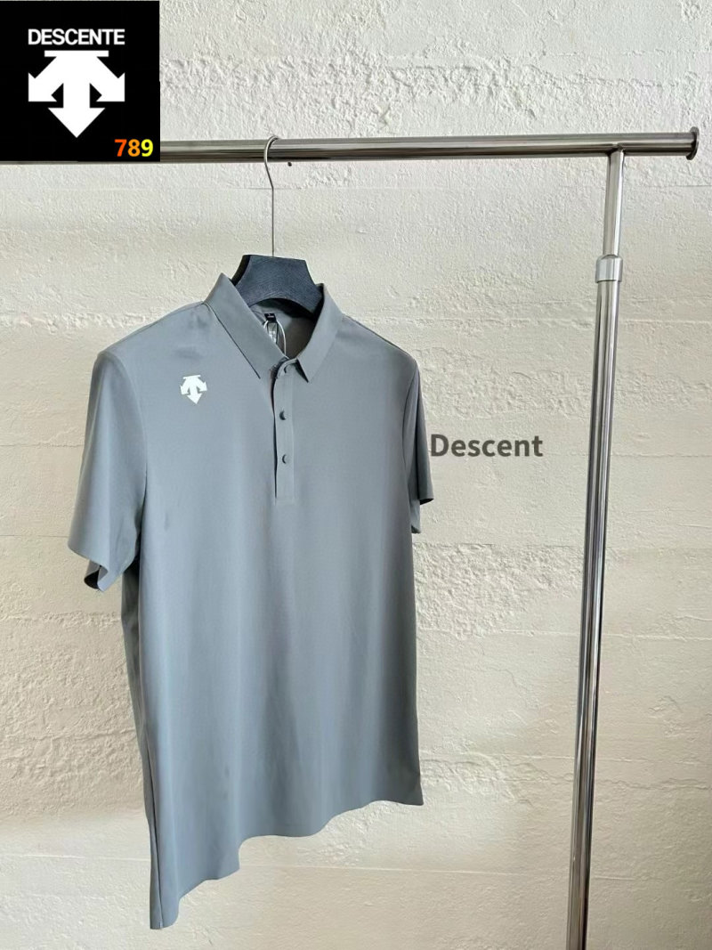 Descente Classic Polo Shirt - Navy Blue view