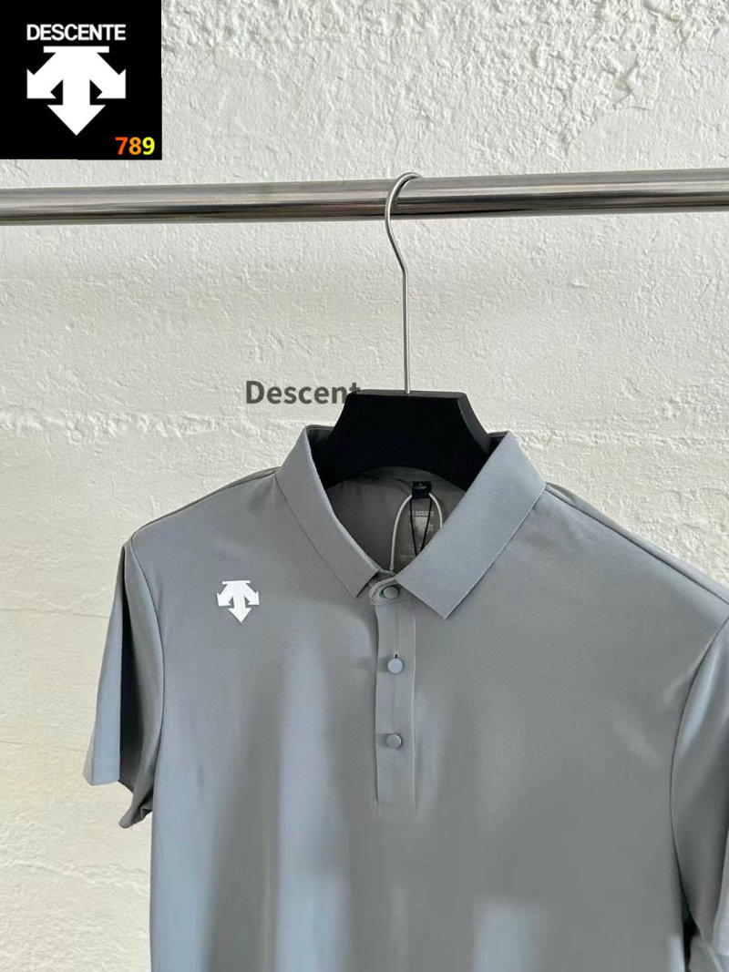 Descente Classic Polo Shirt - Navy Blue view