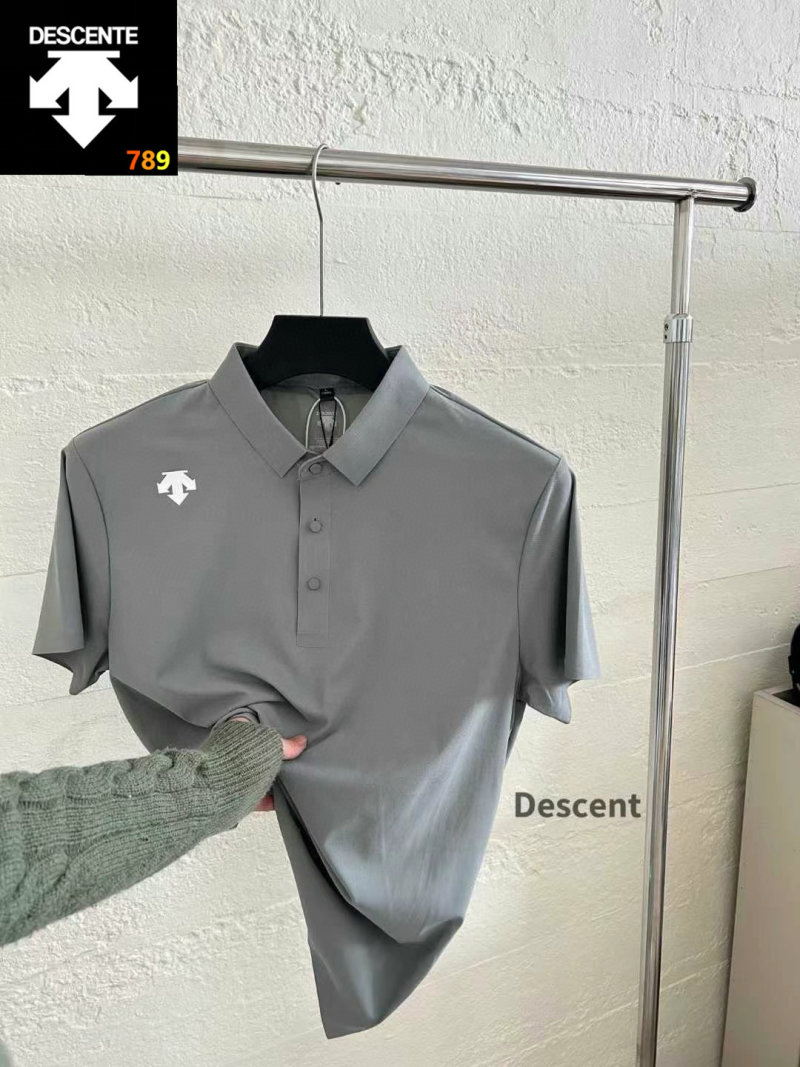 Descente Classic Polo Shirt - Navy Blue view