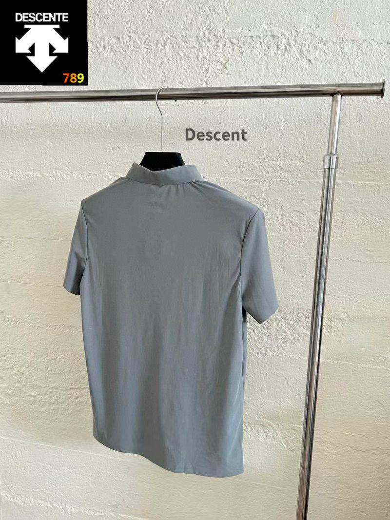 Descente Classic Polo Shirt - Navy Blue view