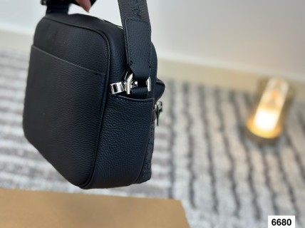 Dior Monogram Print Camera Bag Black view 3