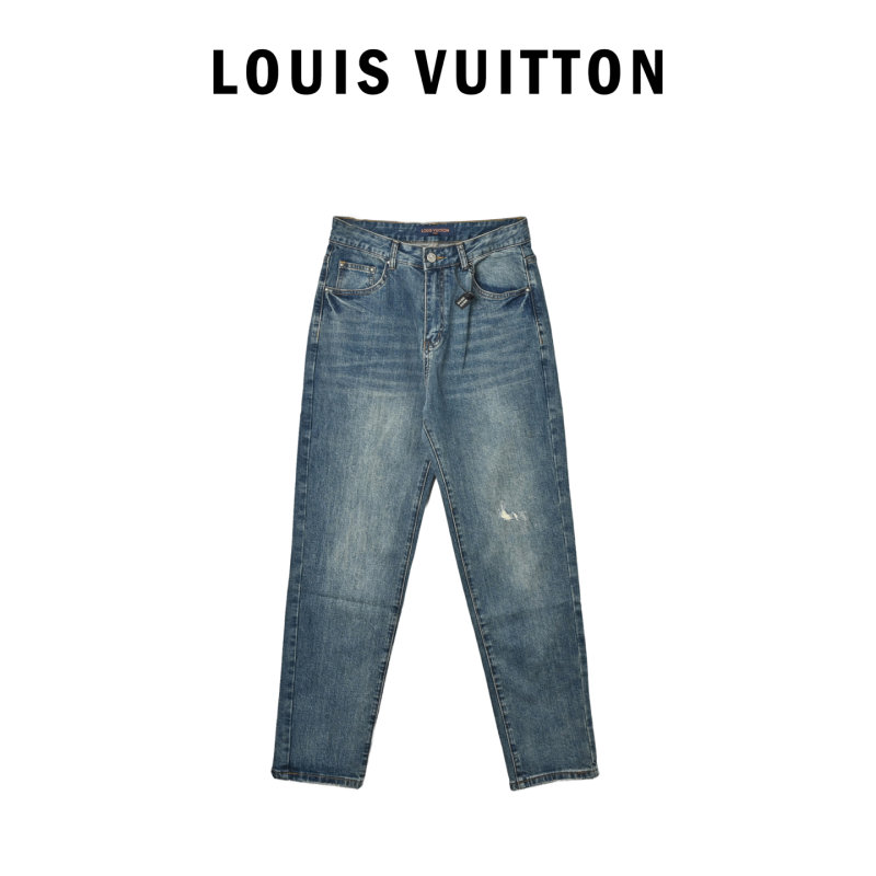 Mid-Rise Slim Fit Denim Jeans - Medium Wash view