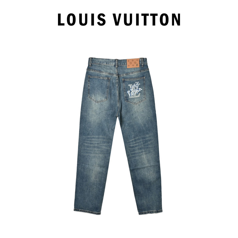Mid-Rise Slim Fit Denim Jeans - Medium Wash view