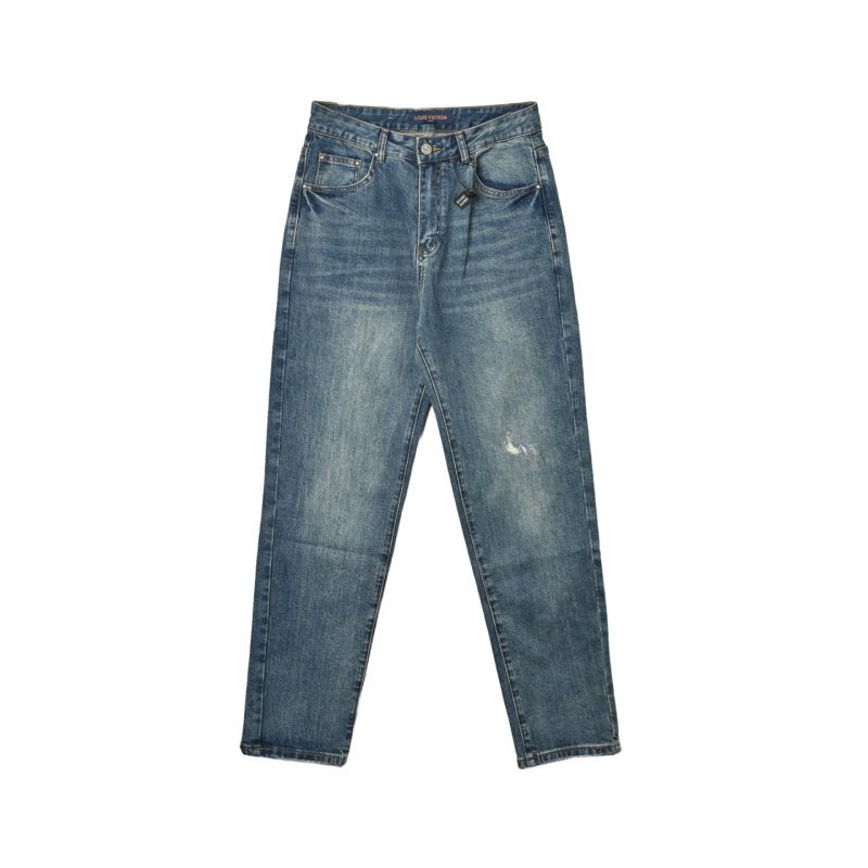 Mid-Rise Slim Fit Denim Jeans - Medium Wash view