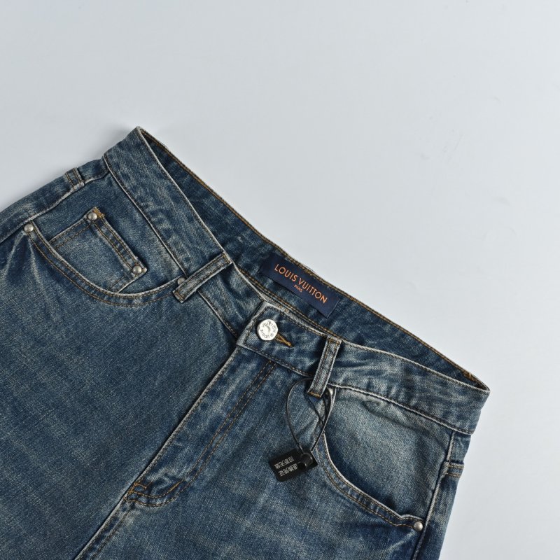 Mid-Rise Slim Fit Denim Jeans - Medium Wash view