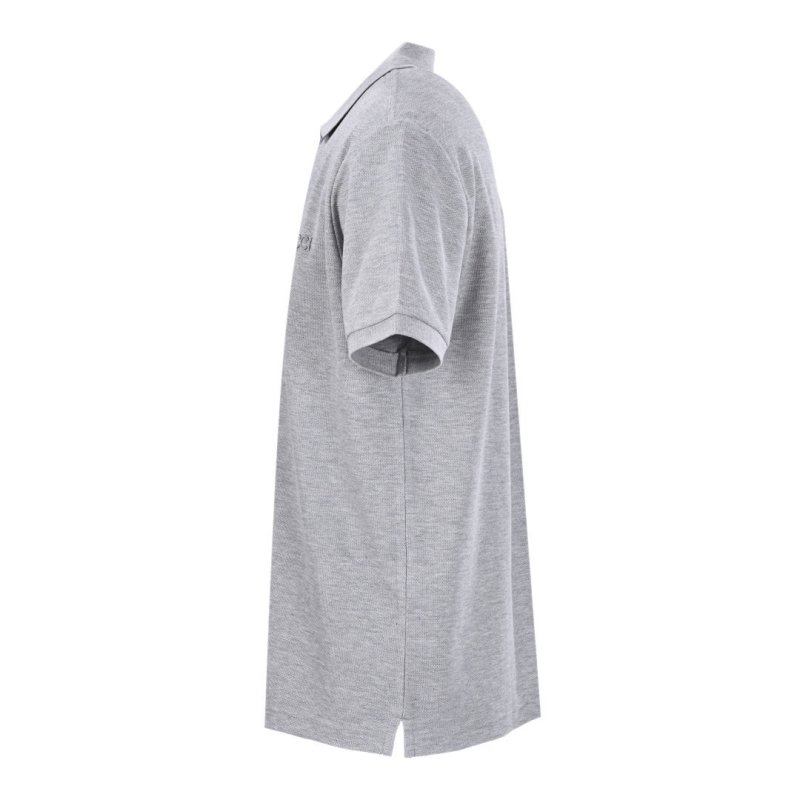 Gucci Light Grey Short-Sleeve Polo Shirt view