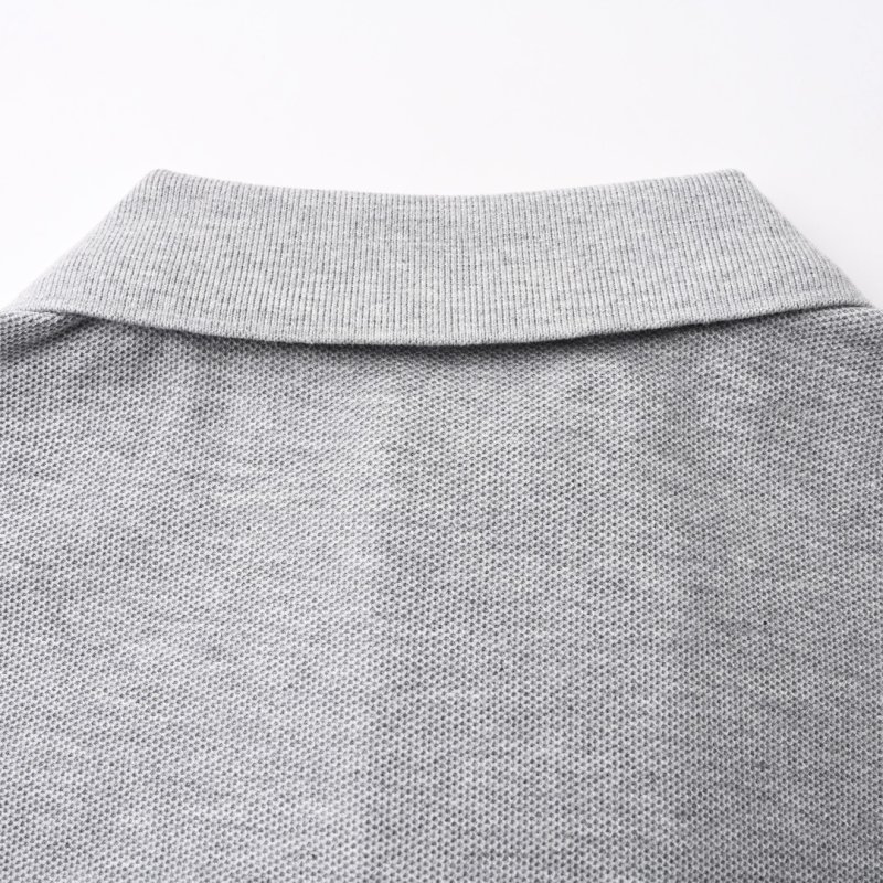 Gucci Light Grey Short-Sleeve Polo Shirt view