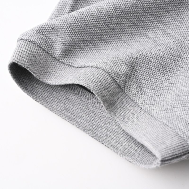 Gucci Light Grey Short-Sleeve Polo Shirt view