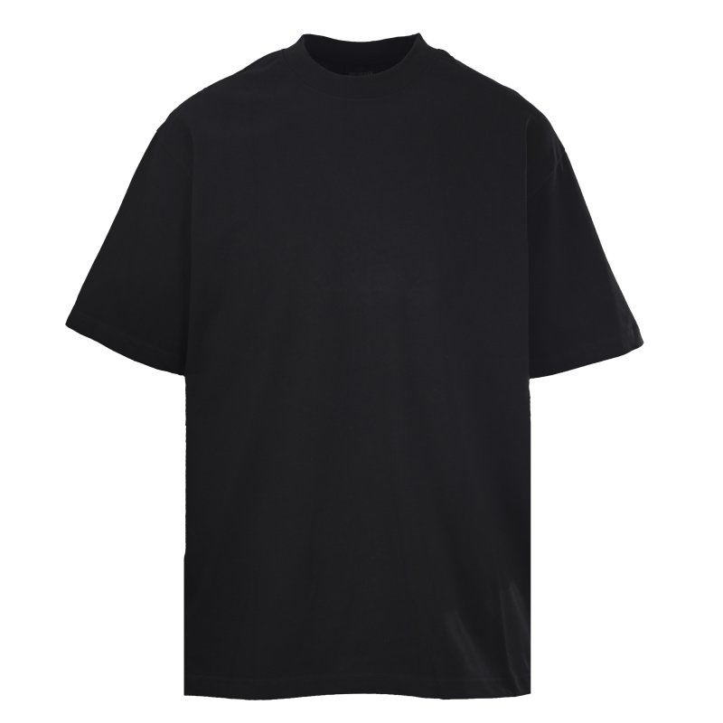 Balenciaga Black Crown Logo T-Shirt view