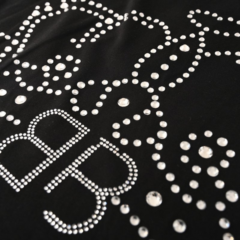 Balenciaga Black Crown Logo T-Shirt view