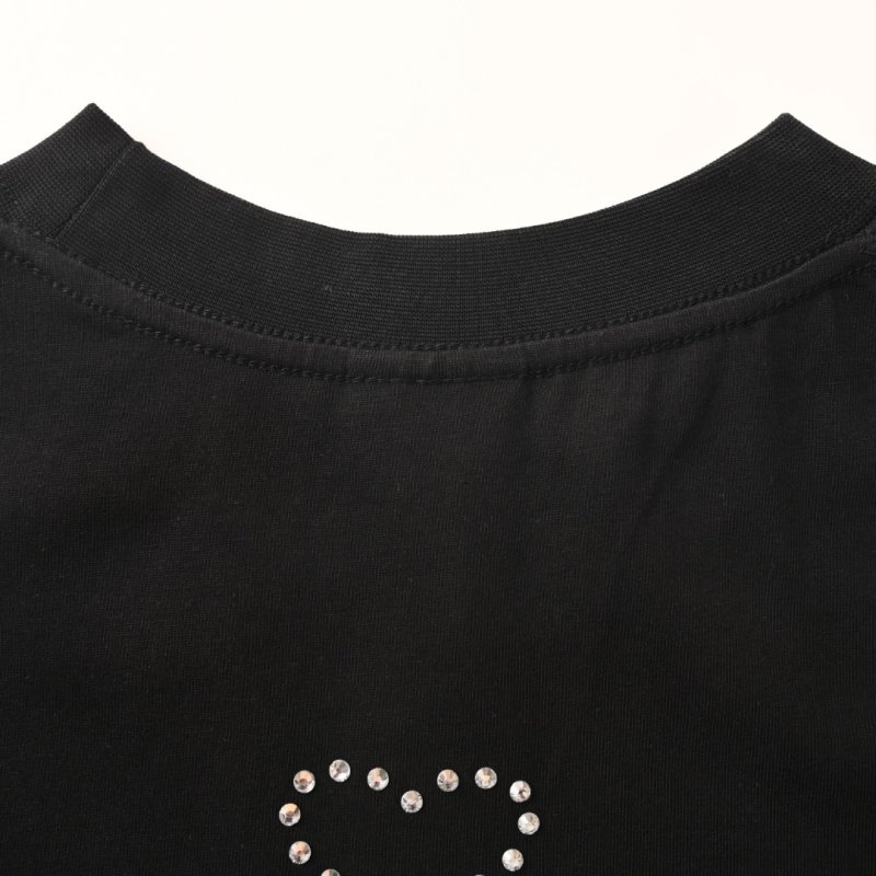 Balenciaga Black Crown Logo T-Shirt view