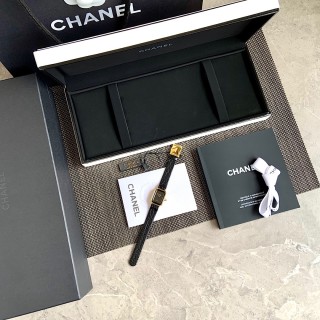 Chanel Premiere Vintage-Inspired Black Gold Square Watch