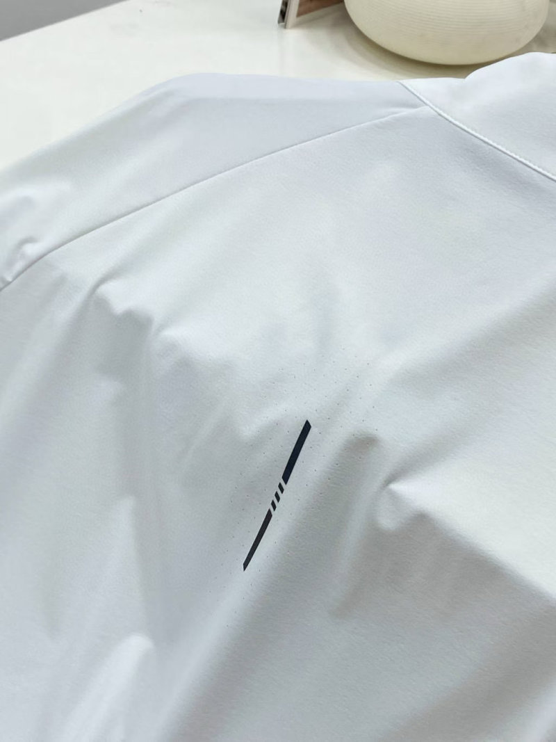 Burberry White Short-Sleeve Polo Shirt view