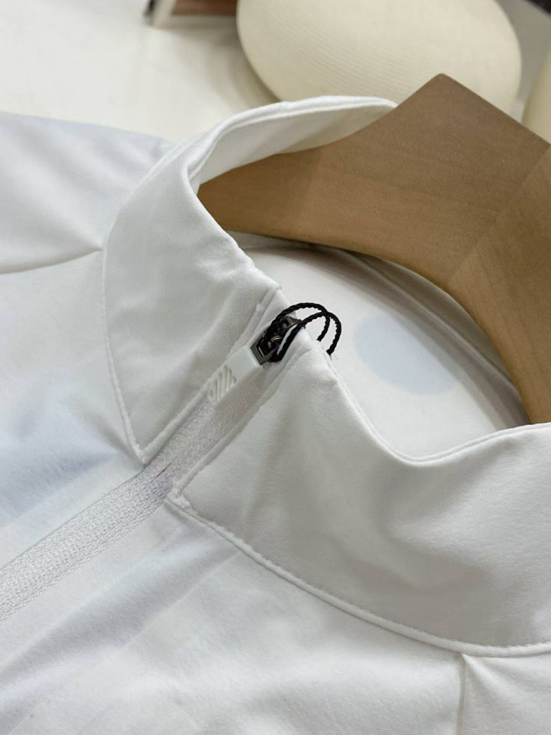 Burberry White Short-Sleeve Polo Shirt view