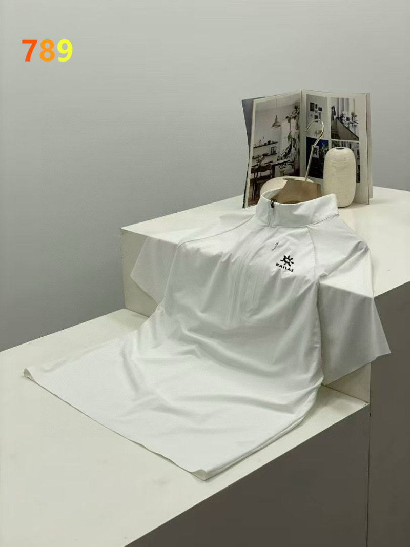 Burberry White Short-Sleeve Polo Shirt view