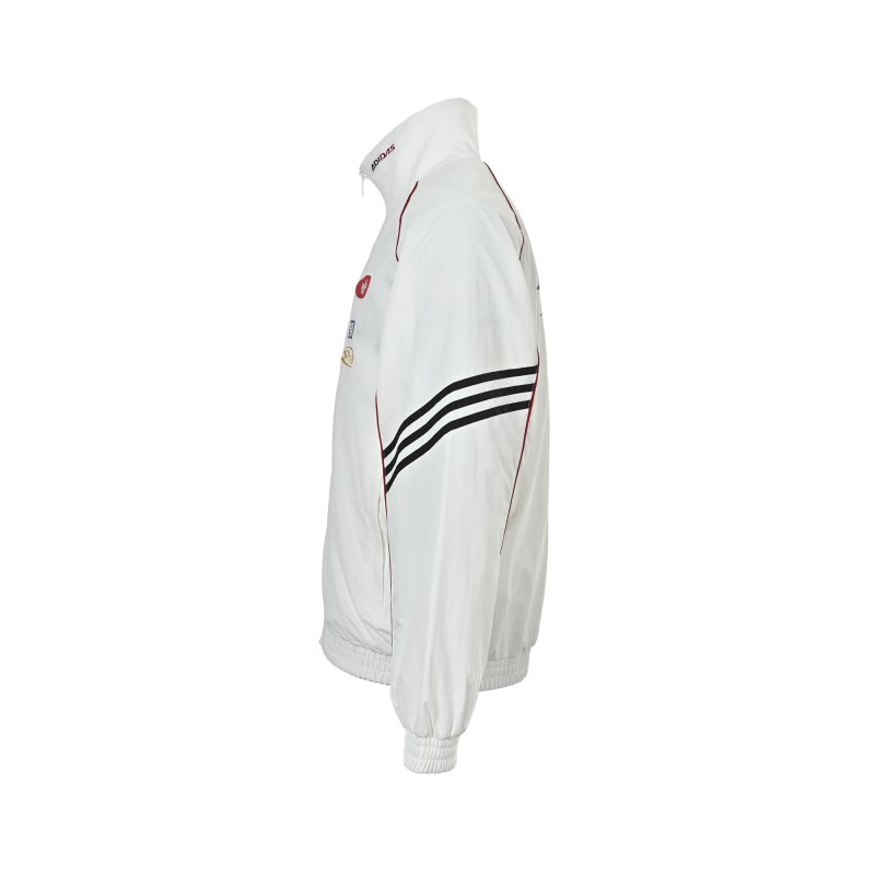 Adidas Cream Multi-Patch Track Jacket view