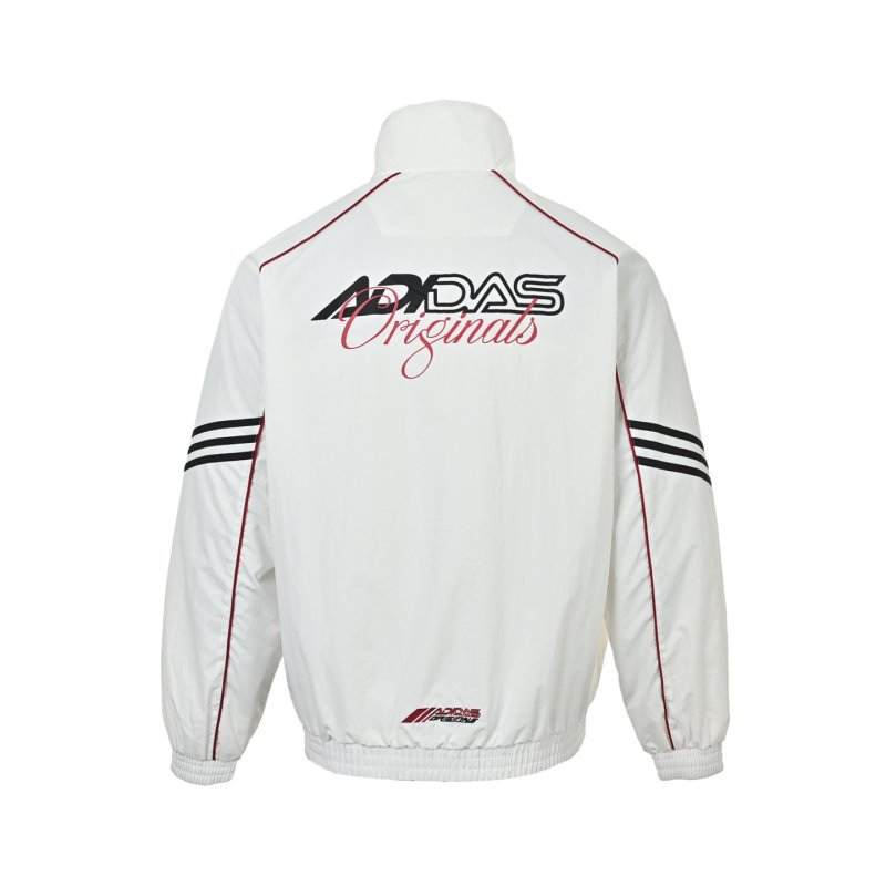 Adidas Cream Multi-Patch Track Jacket view